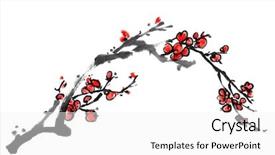  Presentation with chinese paintings - Cool new slide deck with attention deficit hyperactivity disorder acronym backdrop and a  colored foreground.