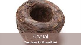  Presentation with tea - Beautiful theme featuring chinese-puer-tea-isolated backdrop and a coral colored foreground