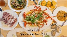  Presentation with seafood - 