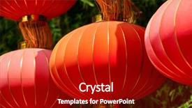  Presentation with traditional chinese funeral - PPT layouts with chinese traditional lanterns chengdu china background and a  colored foreground