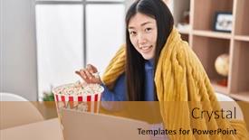  Presentation with popcorn movie - 