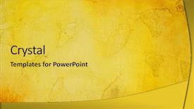  Presentation with old brick wall texture - Presentation design with chinken - orange plaster on old wall background and a  colored foreground