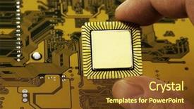  Presentation with cpu - Beautiful presentation theme featuring coastal view of el morro fortress san juan backdrop and a light blue colored foreground