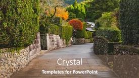  Presentation with japan samurai - Audience pleasing slide set consisting of chiran-kagoshima-japan backdrop and a coral colored foreground