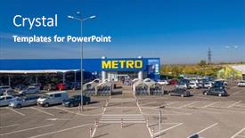  Presentation with retail food - 