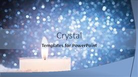  Presentation with glitter - Colorful theme enhanced with chistmas candle glowing on glitter background very detailed and extreme high resolution lots of copy-space backdrop and a light blue colored foreground