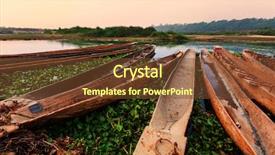  Presentation with nepal - Colorful slides enhanced with chitwan in nepal backdrop and a tawny brown colored foreground