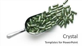 Presentation with chlorella - Amazing PPT layouts having chlorella pills or green barley backdrop and a white colored foreground