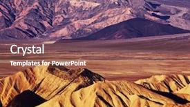  Presentation with death - Audience pleasing slide deck consisting of chloride - death valley np usa backdrop and a tawny brown colored foreground