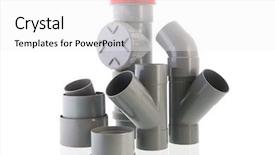  Presentation with pvc - Slide set featuring fresh drink made strawberry caipirinha in the beach background background and a tawny brown colored foreground