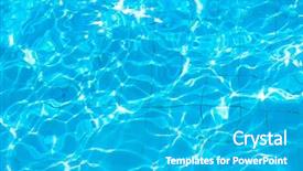  Presentation with navy blue texture dark slate - PPT theme enhanced with chlorine - liquid closeup blue texture background and a teal colored foreground