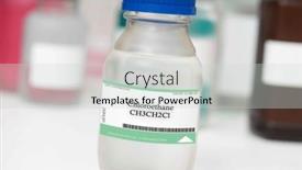  Presentation with chemicals - Presentation theme featuring chloroethane-a-colorless-flammable-gas background and a light gray colored foreground