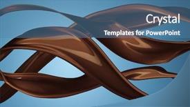  Presentation with chocolate splash - PPT layouts featuring splash of brownish hot coffee background and a teal colored foreground