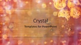  Presentation with christmas baking - Presentation theme enhanced with chocolate ads - baking cooking christmas holidays background and a  colored foreground