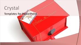  Presentation with praline - Cool new presentation with chocolate and praline luxury box with candy and sweets backdrop and a lemonade colored foreground