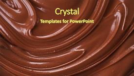  Presentation with chocolate - Theme enhanced with gold coin and graph background and a lemonade colored foreground