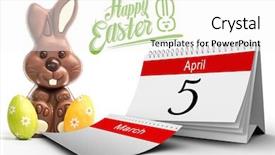  Presentation with five kinds of livestock - Amazing presentation theme having chocolate bunny with two easter backdrop and a white colored foreground