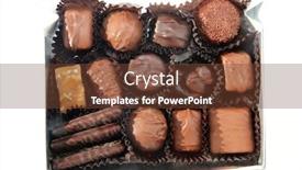  Presentation with everyone - Cool new presentation with chocolate-candy-valentines-day-gift backdrop and a tawny brown colored foreground