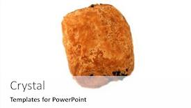  Presentation with french pastry - Theme with chocolate-croissant-a-chocolate-croissant background and a white colored foreground