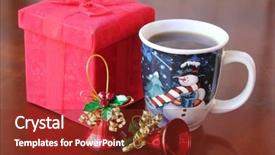  Presentation with holiday or mardi gras beads - Audience pleasing PPT layouts consisting of beautiful sunrise over utahs bryce canyon backdrop and a tawny brown colored foreground