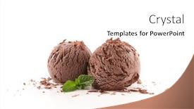  Presentation with chocolate ice cream - 