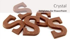  Presentation with sinterklaas - PPT layouts with chocolate-letters-as-traditional-food background and a lemonade colored foreground