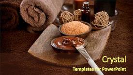  Presentation with chocolate - Theme having jelly fish death background and a light blue colored foreground