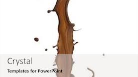  Presentation with chocolate splash - Presentation featuring star gooseberry and leaves this tropical species is found throughout asia and also has a home in the caribbean region background and a yellow colored foreground