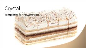  Presentation with swiss roll - PPT layouts enhanced with congested students - cute little girl is background and a coral colored foreground