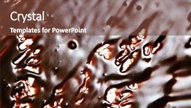  Presentation with syrup - Amazing PPT layouts having chocolate-syrup-traces backdrop and a tawny brown colored foreground
