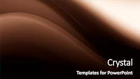  Presentation with chocolate - Cool new presentation theme with chocolate theme - abstract composition backdrop and a black colored foreground