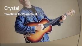  Presentation with choir - Presentation theme enhanced with choir - doing a serenade background and a gray colored foreground