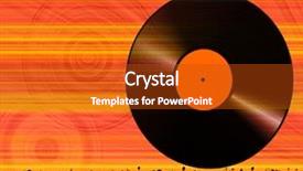  Presentation with music notes - Cool new presentation design with choir singing - music notes background backdrop and a crimson colored foreground