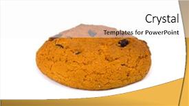  Presentation with chocolate chip cookie - Cool new theme with hawaiian paradise on the island backdrop and a dark gray colored foreground