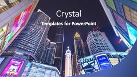  Presentation with cbd - PPT theme featuring chongqing-china-may-30-2014 background and a wine colored foreground