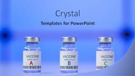  Presentation with covid vaccine - Cool new slide set with choosing-and-comparing-coronavirus-vaccines backdrop and a light gray colored foreground