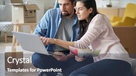  Presentation with reform - Presentation consisting of choosing paint colours to reform background and a ocean colored foreground