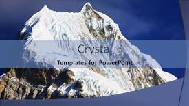  Presentation with main air routes in south america - Colorful slide deck enhanced with chopicalqui-peak-6-354m backdrop and a teal colored foreground