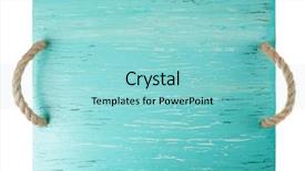  Presentation with rustic wood turquoise - Cool new theme with chopping board painted with turquois backdrop and a light blue colored foreground