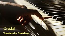  Presentation with afro - Beautiful PPT layouts featuring chords - afro american man hand playing backdrop and a wine colored foreground