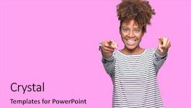  Presentation with african american culture - Amazing slide set having chosen - beautiful young african american woman backdrop and a  colored foreground