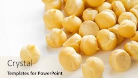  Presentation with pastry cream - Cool new PPT layouts with choux-pastry-garnish-for-cream backdrop and a lemonade colored foreground