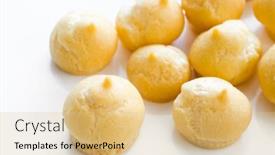  Presentation with pastry cream - Slide deck enhanced with choux-pastry-garnish-for-cream background and a lemonade colored foreground
