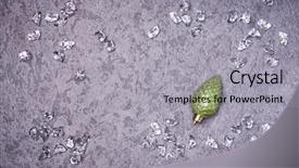  Presentation with new year card - Beautiful theme featuring chrismas blue - christmas greeting card noel festive backdrop and a light gray colored foreground