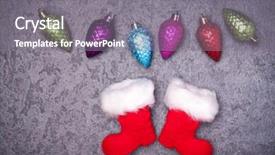  Presentation with noel - Amazing PPT layouts having chrismas blue - christmas greeting card noel festive backdrop and a  colored foreground