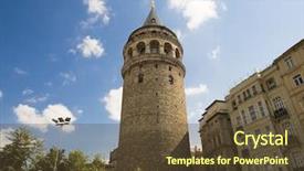  Presentation with istanbul - Amazing theme having christa turris in istanbul turkey backdrop and a tawny brown colored foreground