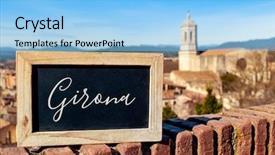  Presentation with cyber sex word written - Slide set featuring christan - closeup of a chalkboard background and a light blue colored foreground