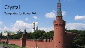  Presentation with cars - Colorful slides enhanced with christian cars - kremlin backdrop and a light blue colored foreground