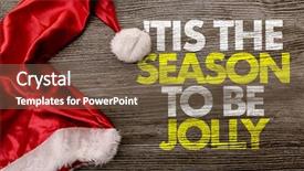  Presentation with counseling - Slides featuring christian counseling - tis the season to be background and a tawny brown colored foreground