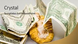  Presentation with christ - PPT layouts consisting of christian finance - commercialism vs christmas the christ background and a  colored foreground